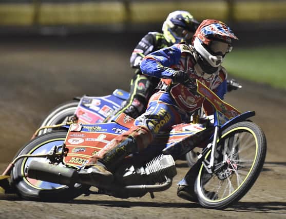 Simon Lambert rides again for Panthers in Ipswich. Photo: David Lowndes.