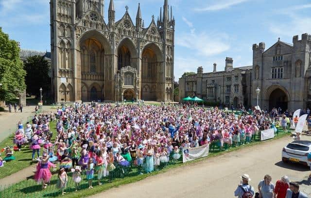 On 10 June 2018, Anna's Hope set a Guinness World Record for the greatest number of fairies in one place - 878 at Peterborough Cathedral.