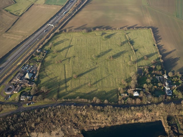 The site of the Norman Cross prisoner of war camp.