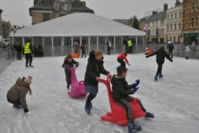 The rink opened at the weekend
