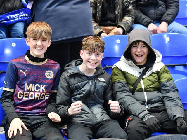Posh v Port Vale fans gallery