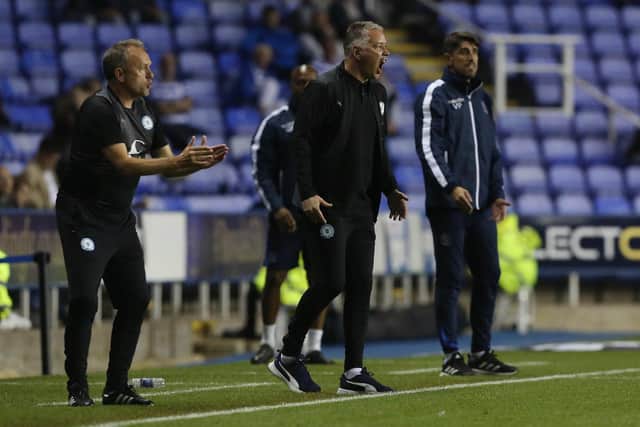 Posh took one point from their two matches against Reading last season. Photo: Joe Dent.