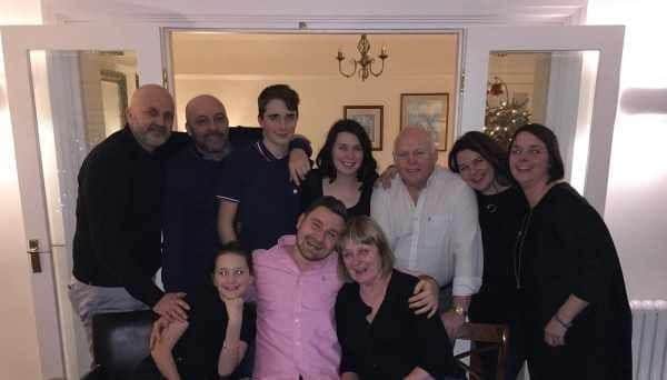 Pinky with her family, 'Team Pinky'