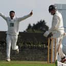 Barnack bowler Javad Ghani was disappointed this appeal against Peterborough Town batsman Kyle Medcalf was rejected.