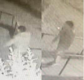Police have released CCTV images of a man they want to trace in connection with the Peterborough offences