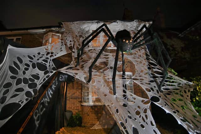 Halloween house at Lincoln Road, Werrington