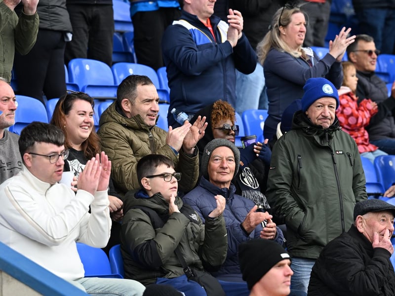 Posh v Burton fans gallery.