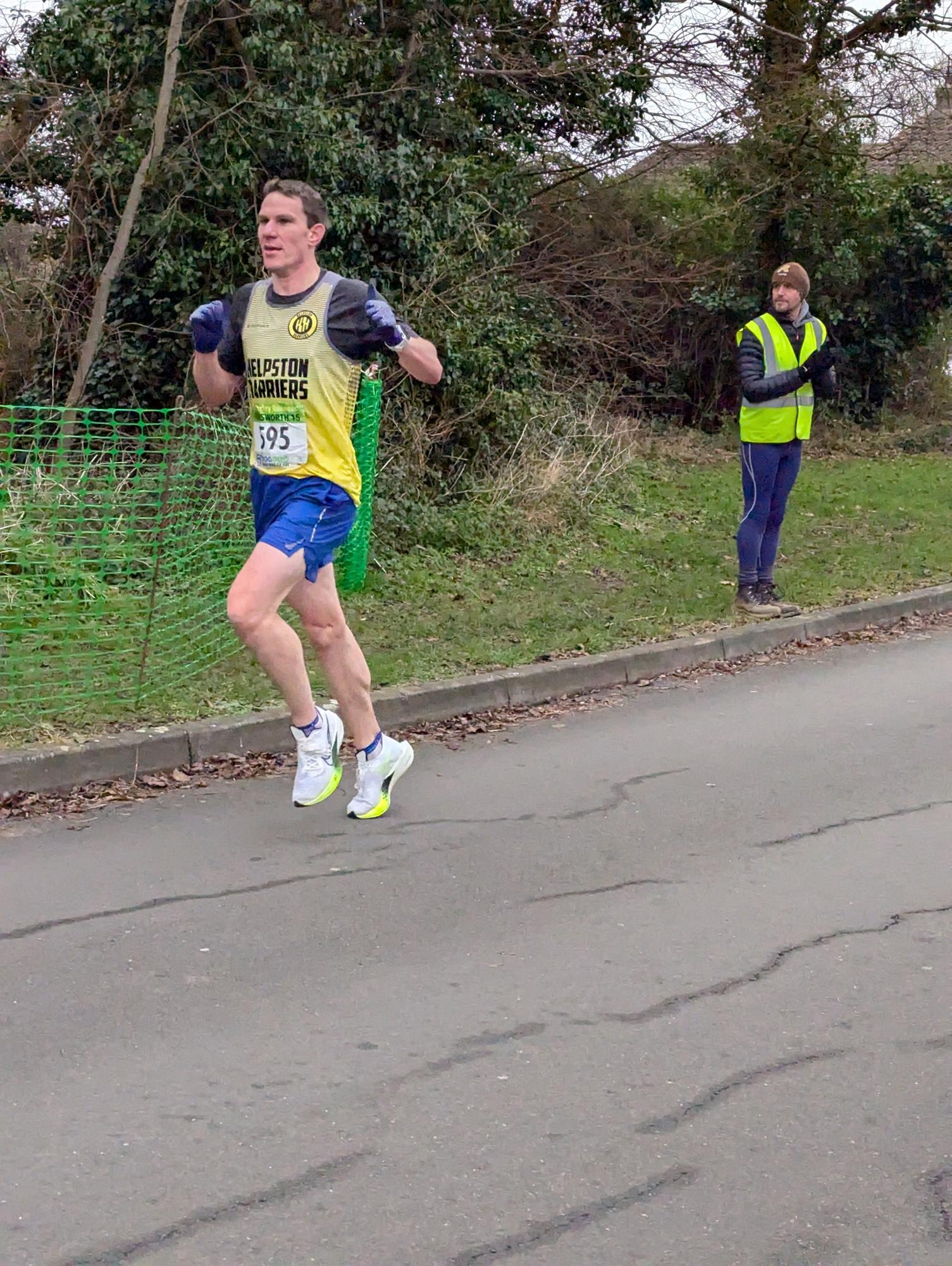George led the local runners home in Eye charity race, two personal ...