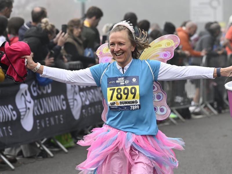 Tutus and fairy wings were the order of the day for Anna's Hope runners