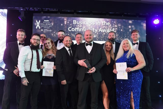 Peterborough Telegraph Business Excellence Awards 2023:  Business in the Community Award winners Danzen Logistics and finalists AT Installations and Yours Clothing