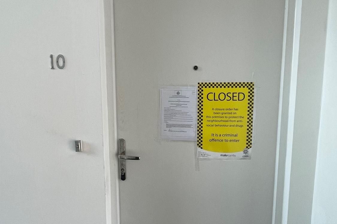 Police shut home in Woodston to stop drug related anti-social behaviour