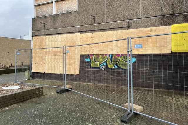 Bretton Court is to be boarded up.