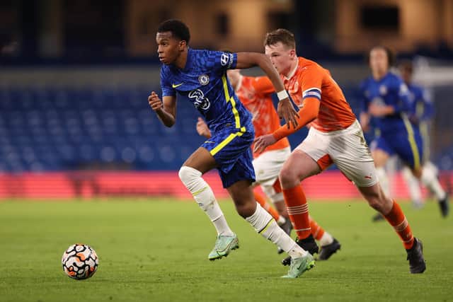 Malik Mothersille in action for Chelsea. (Photo by Warren Little/Getty Images).