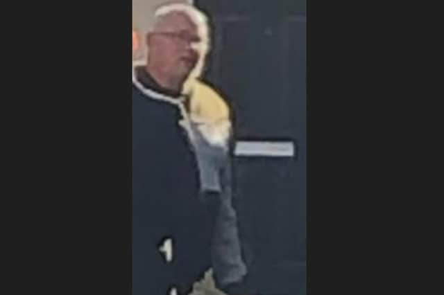 Police are keen to speak to this man in connection with the assault.
