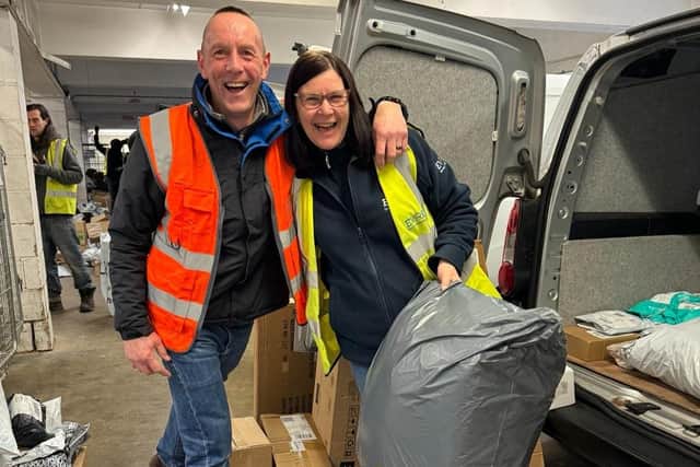 Steve and Gill met while working at Evri.