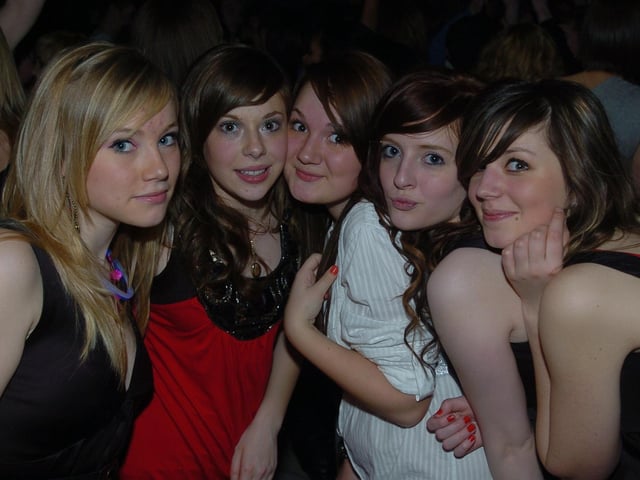 2009 at a Valentines Disco at Liquid nightclub for under 18s