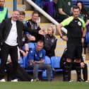 Posh boss Darren Ferguson during Saturday's 0-0 draw with Bristol Rovers. Photo: Joe Dent/theposh.com.