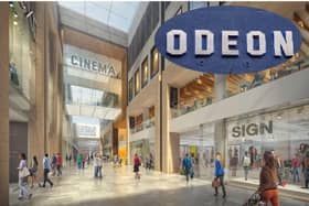 New plans show the proposed layout for the Odeon Cinema at Peterborough's Queensgate Shopping Centre, and which is expected to open in November 2024.