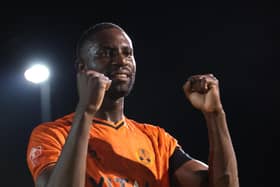 Peterborough Sports skipper Carl Mensah. Photo Darren Wiles
