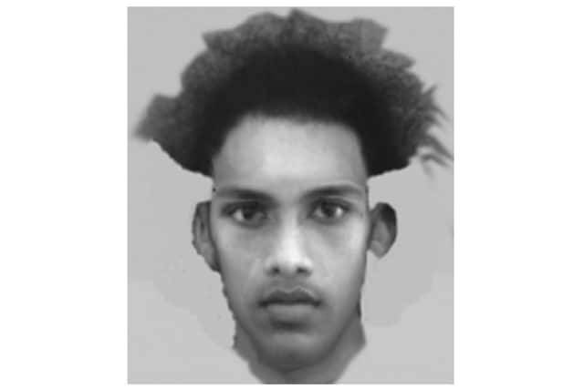 Police have released an e-fit image of a man they want to trace