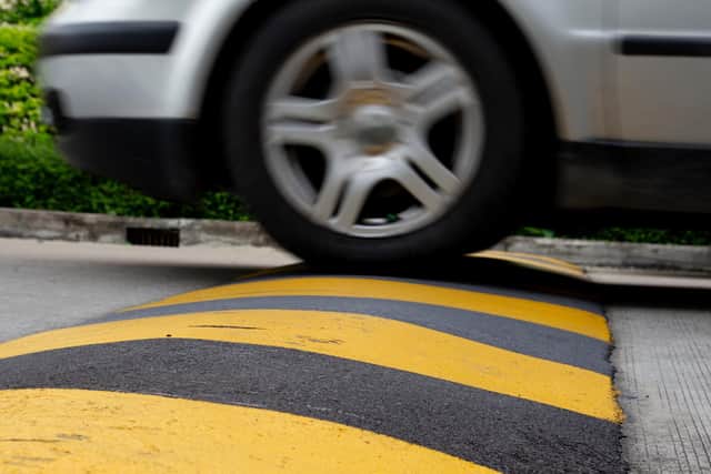 A row broke out after councillors were asked why speed bumps were not installed on Bourges Boulevard.