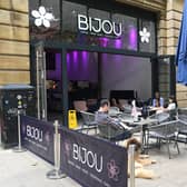 Bijou cocktail bar and restaurant in Bridge Street, Peterborough