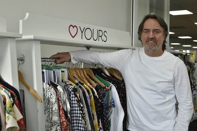 Yours Clothing founder and chief executive Andrew Kiliingsworth who has agreed a 10 years lease on a new warehouse in Orton Southgate, Peterborough.