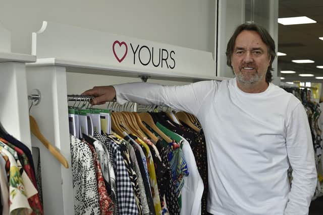 Yours Clothing founder and chief executive Andrew Kiliingsworth  who has agreed a 10 years lease on a new warehouse in Orton Southgate, Peterborough.