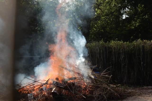 Adam Ivory has been fined more than £5,000 after illegally burning waste at his Fenland home
