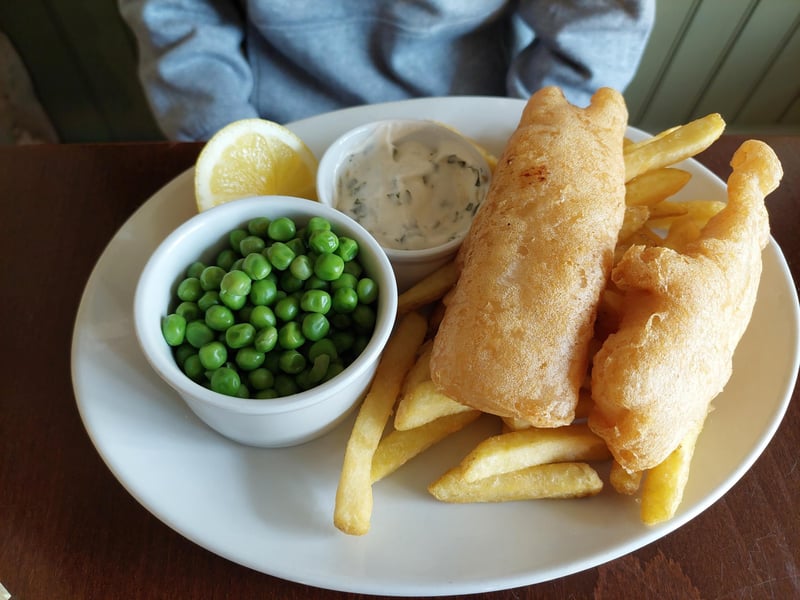 Brad Barnes lunches at The Pack Horse in Northborough