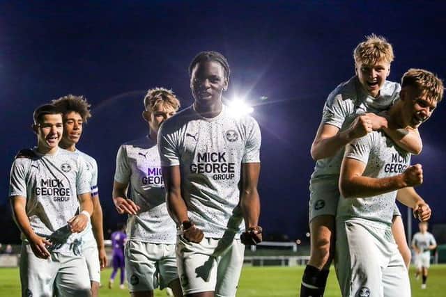 Posh Under 18s have had plenty to celebrate. Photo: Joe Dent/theposh.com.