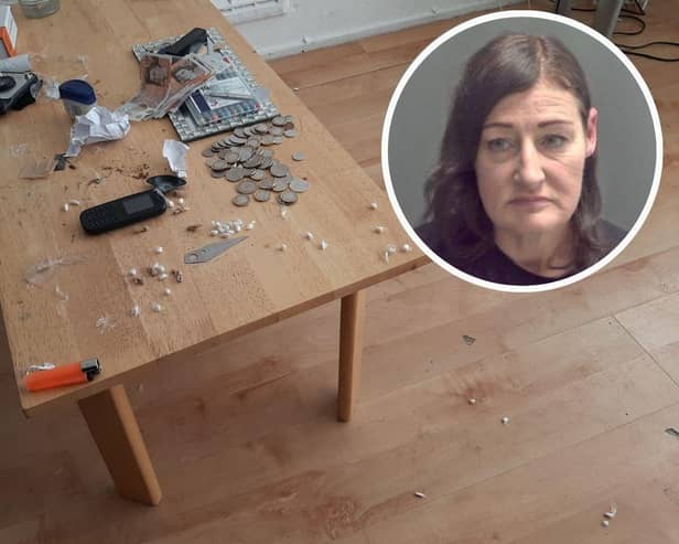 Michelle Fuller was jailed after police raided her home