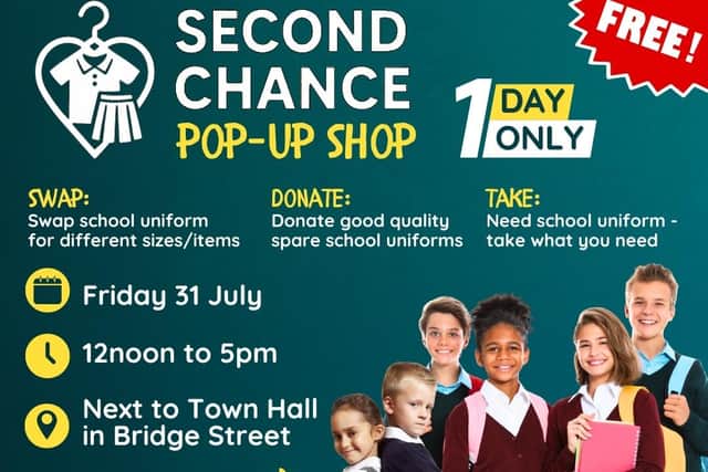 Free school uniform pop-up shop to open in Peterborough