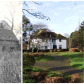 The Deri (left) and what is now Burghley Academy