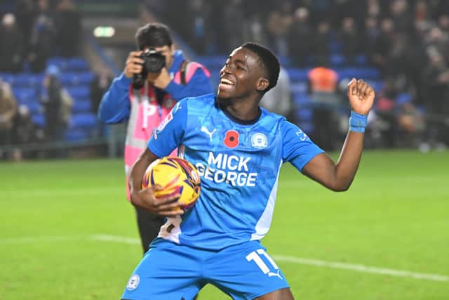 Fc Peterborugh Another honour for Peterborough United star as the EFL name their ...