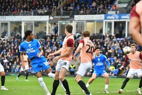 Peterborough United lost ground following a 1-0 defeat at home to Portsmouth.