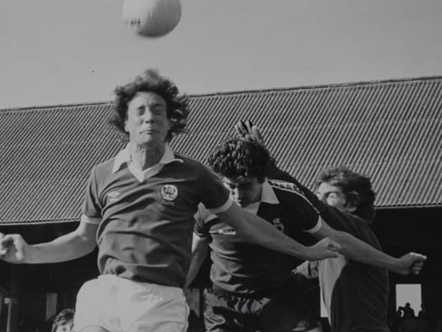 Billy Kellock in action during his time at Peterborough United