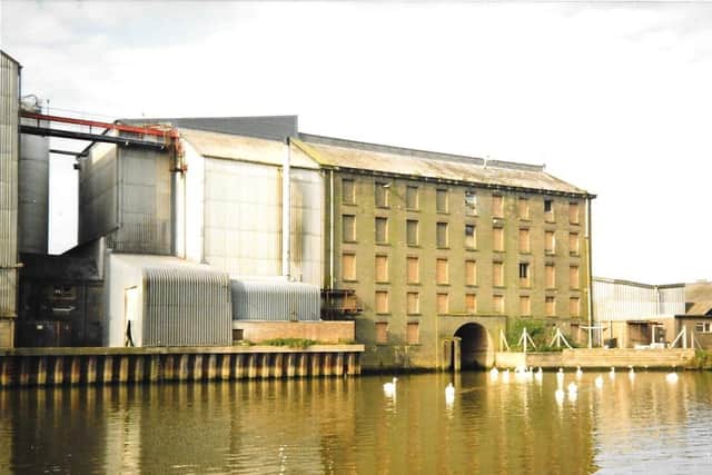The old Whitworth Mill by the River Nene