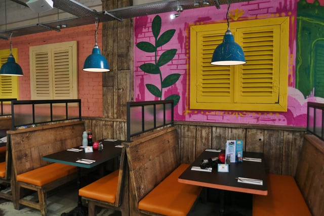 A first look inside the new Las Iguanas, Church Street, Peterborough, which opens this month