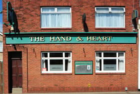 The Hand and Heart pub on Highbury Road first opened its doors in 1938.