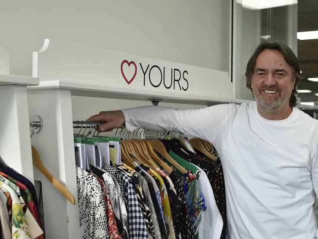 Andrew Kiliingsworth, founder and chief executive of Peterborough-based Yours Clothing.