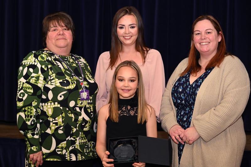 Nine-year-old Shyla Brown, pictured here with her mum Blair Simpson (centre) took home the Young Individual or Youth Group Volunteers award.Shyla has worked tirelessly to raise money and awareness for a friend from Peckover Primary School in Wisbech, and his brother, who both have Batten Disease, an incurable degenerative medical condition. Shyla, of Newton in the Isle, raised more than £2,000 by walking a marathon as well as running a cake and lemonade stall. She is currently training to cycle 100 miles in 24 hours.