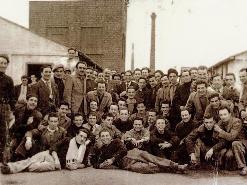 London Brickwork Company workers in Peterborough.