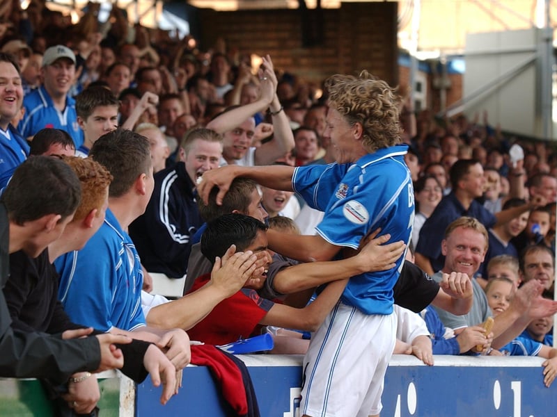 Signed from West Ham as an unknown in 2001 and left after 70-odd appearances in a struggling side with a reputation for excellence two years later.