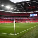 Wembley Stadium. (Photo by ANDY RAIN/AFP via Getty Images)
