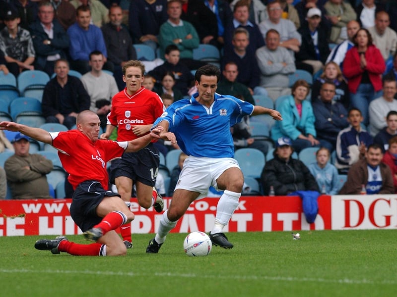 This was probably the best performance Posh ever delivered in the management days of Barry Fry. Neale Fenn (2, pictured), Leon McKenzie and David Farrell scored the goals in a Division Two match.