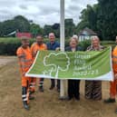 A number of parks in Peterborough received Green Flag status last month
