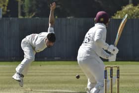 Wickets and runs for Mohammed Danyall for Peterborough Town against Swardeston.