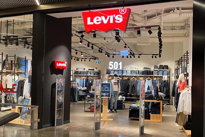 There are fashion shops in Queensgate - but readers called for a Levis store to help them get the perfect jeans