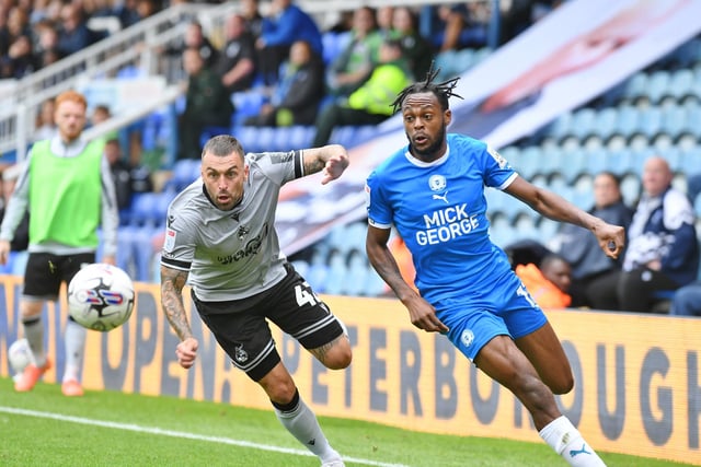 Jonson Clarke-Harris caused problems off the bench with his height and he can do again if required but Ricky just fits better with Posh's forward line, the pace, movement and understanding. His end product has really stepped up too. Posh look a lot more fluid and not disjointed with Jones in over Clarke-Harris.